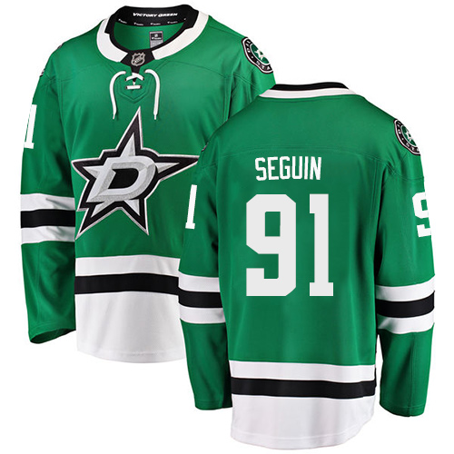 Dallas Stars Trikot #91 Tyler Seguin Breakaway Grün Fanatics Branded Heim